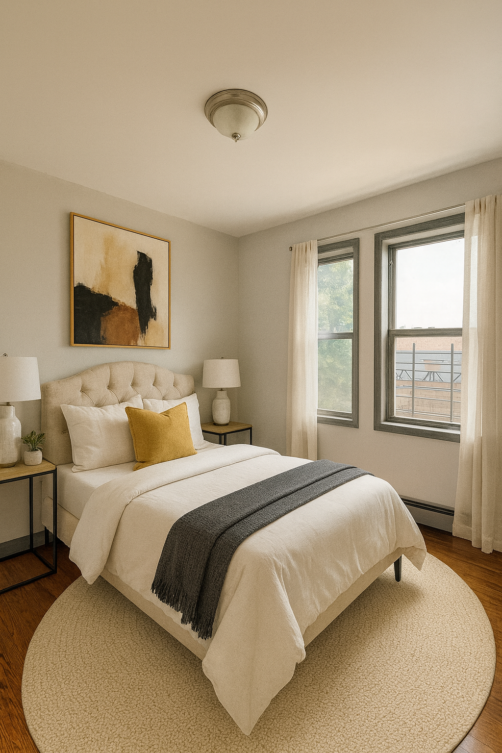 4354 Park Ave after bedroom rendering one