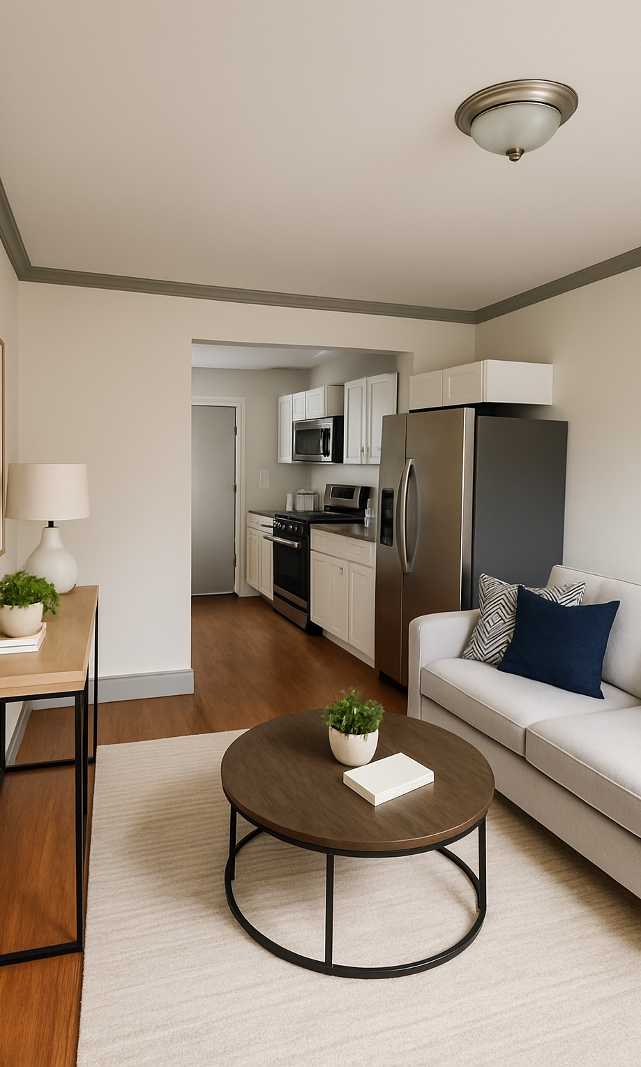 4354 Park Ave after kitchen rendering