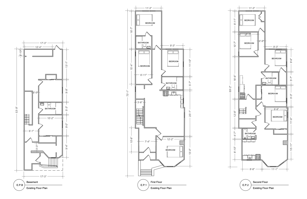 4354 Park Ave existing floor plan preview