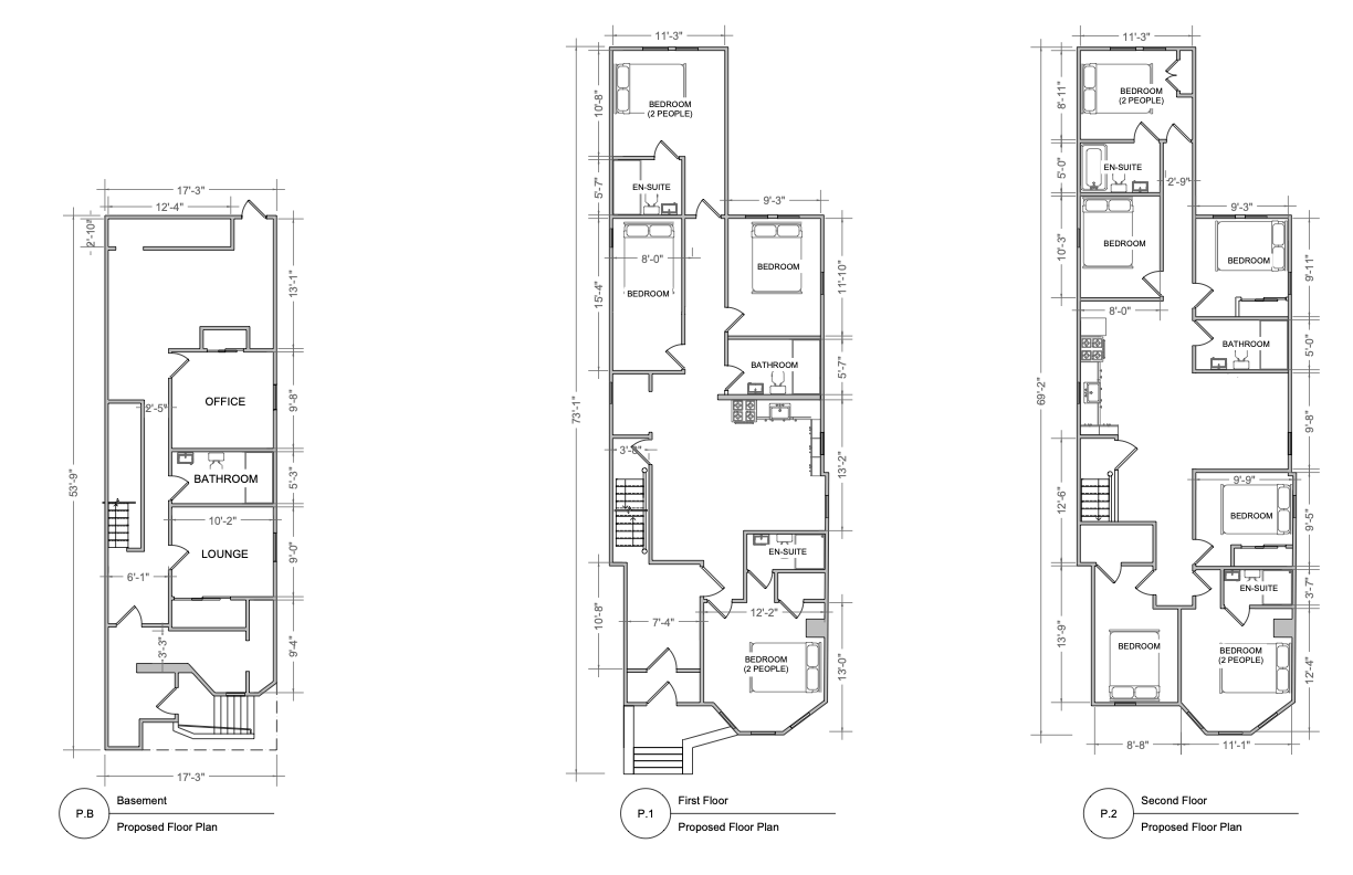 4354 Park Ave proposed floor plan preview